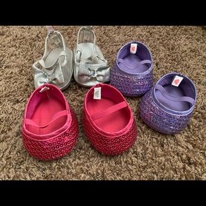 Build A Bear high heels and flats 3 pair